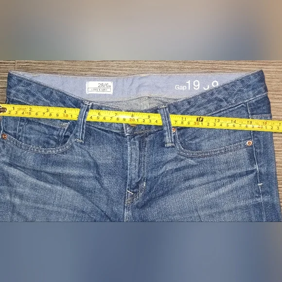 "Gap" Jeans Size 28/6a - Picture 3 of 14